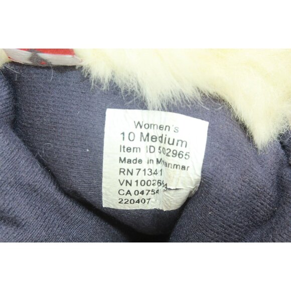 LL Bean Rangeley Women's Insulated Waterproof Blue Nylon Winter Boots Size 10 M - Picture 8 of 9